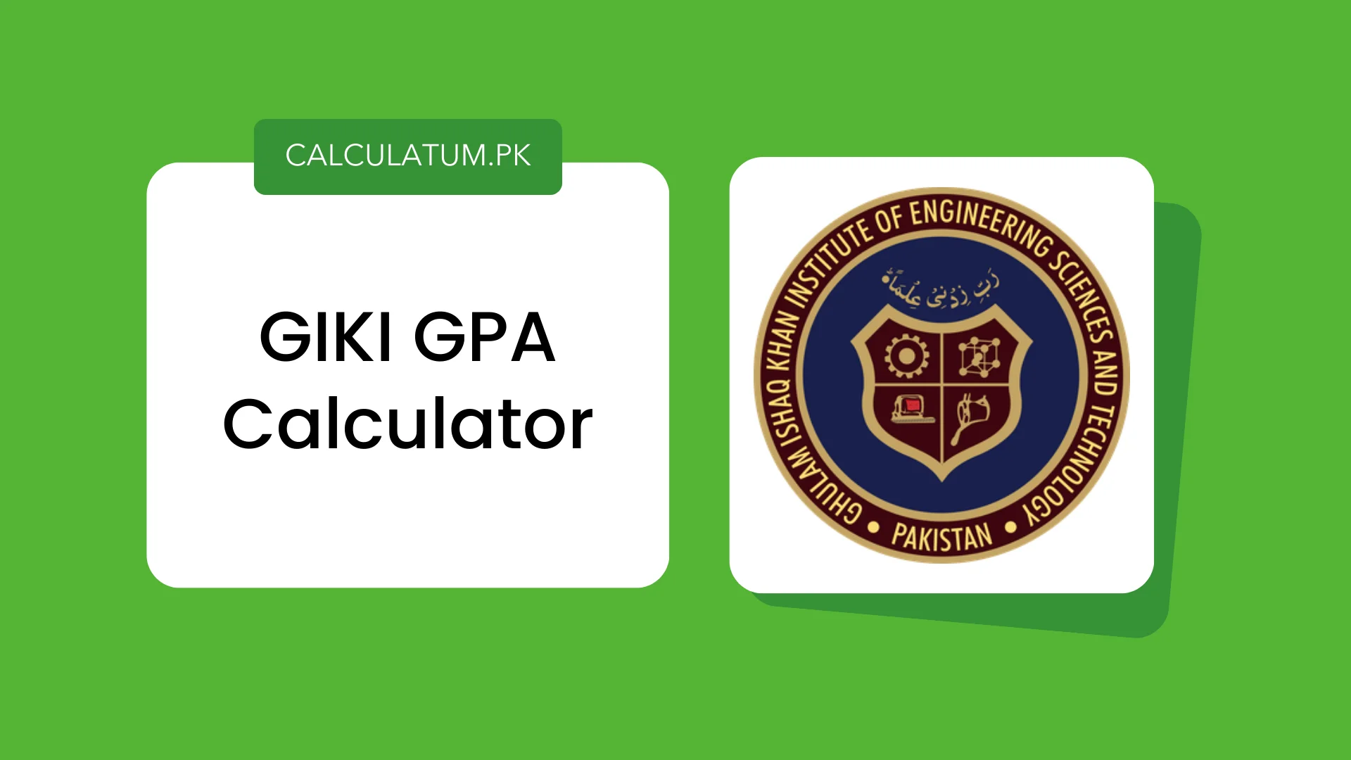 GIKI GPA Calculator