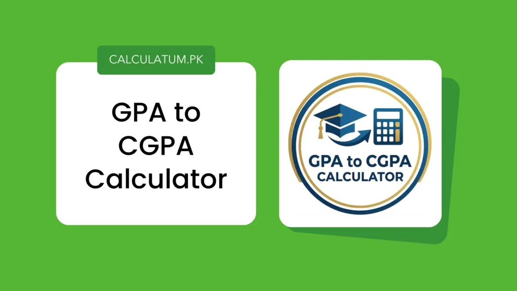 GPA to CGPA Calculator
