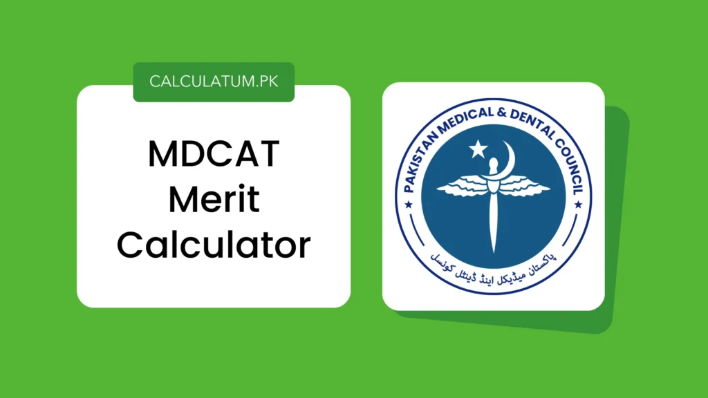 MDCAT Aggregate Calculator