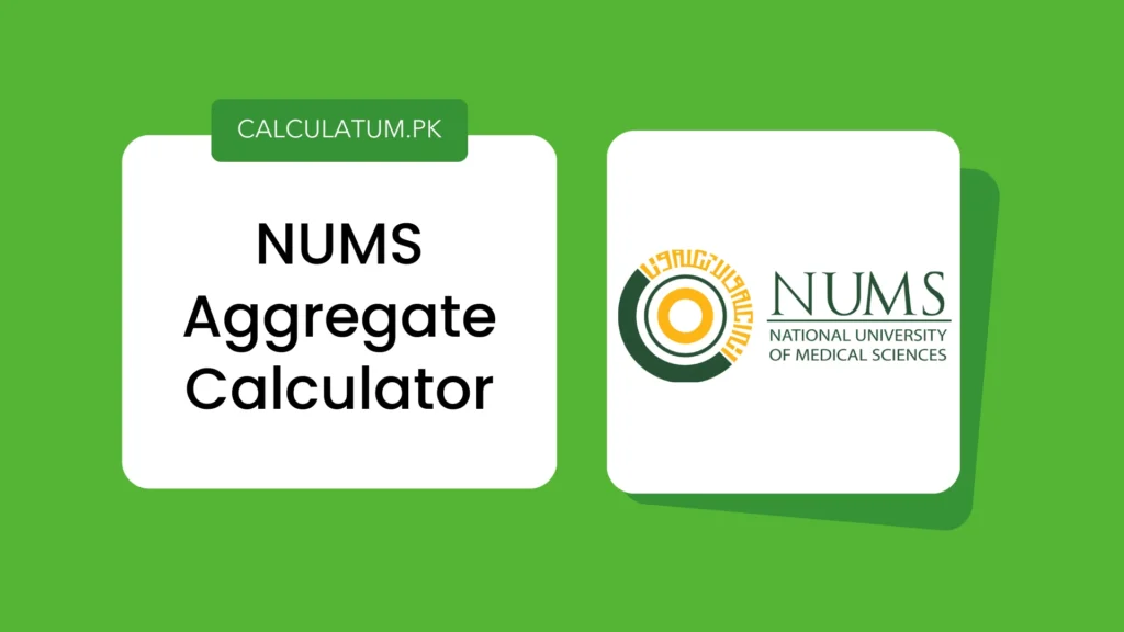 NUMS Aggregate Calculator