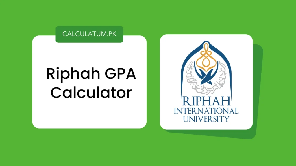 Riphah GPA Calculator