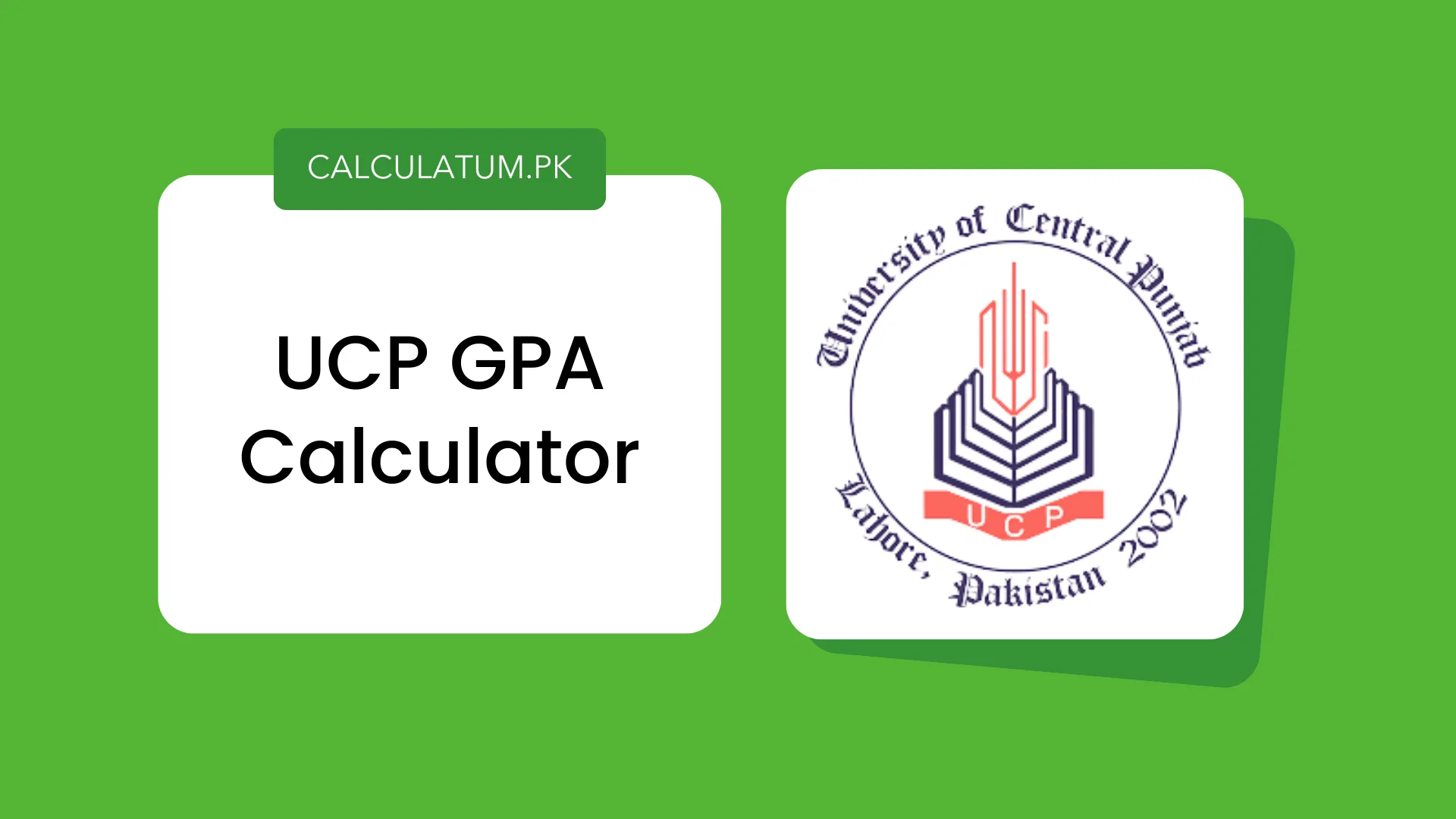 UCP GPA Calculator